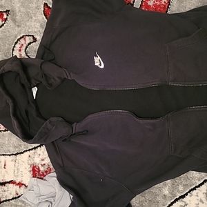 Nike sportswear club men's training zip hoodie.